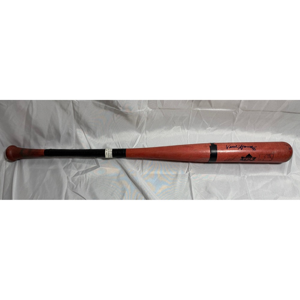 Louisville Slugger M9 Maple Game Used Signed Bat Visili Spanos Rockhounds